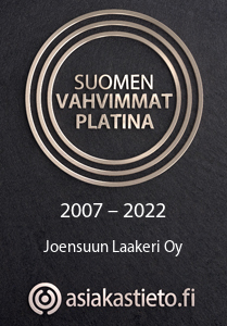Joensuun Laakeri Oy. Kuurnankatu 29 80130 Joensuu. Y-tunnus 0357197-6